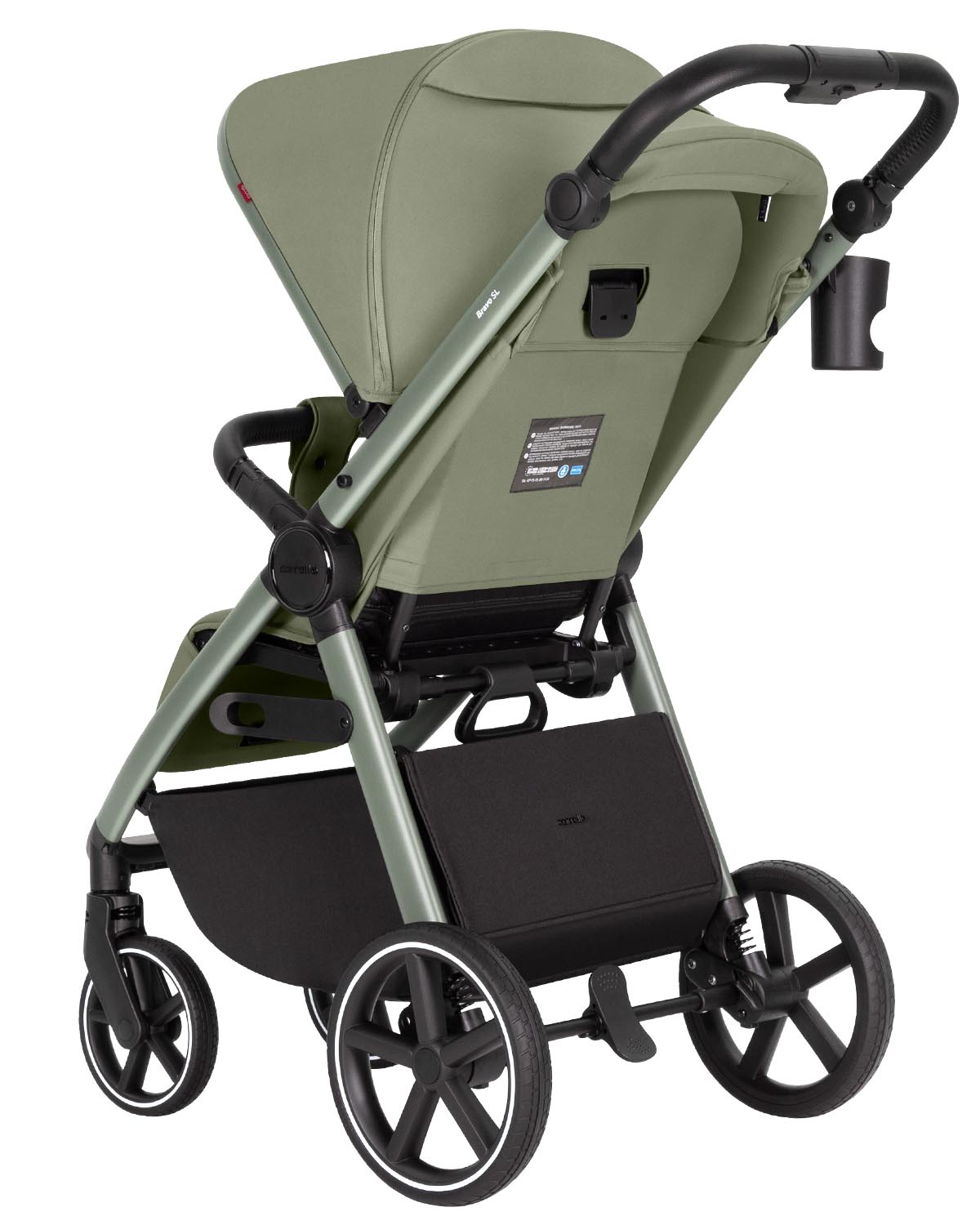 Прогулочная коляска Bravo SL Deluxe 2025 Механизма поднятия спинки.